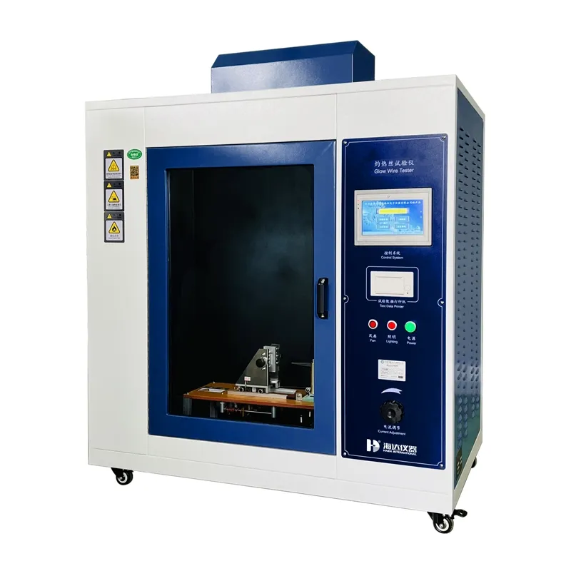 Laboratoriumtestapparatuur Brandtestapparatuur Aanraakscherm Glow Wire Test Machine 0
