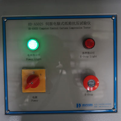 Professionele kartoncompressie-testmachine voor ISTA-verpakkingstest