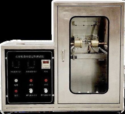 Apparatuur voor vlambaarheidstests met gebruiksvriendelijke bediening en precieze controle voor resultaten van brandgevaar beoordeling