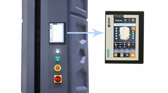 Model E/M-type draaitafel Volledig automatische palletverpakkingsmachine