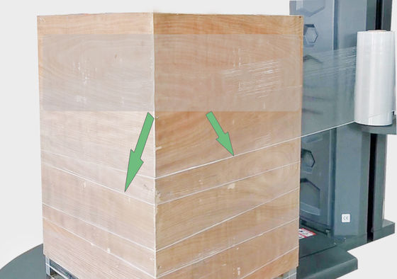 Model standaard E-type draaitafel palletverpakkingsmachine