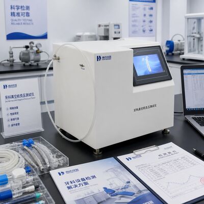 Dental Vacuum Negatieve Druk Tester Vacuum Gauge Machine for Dental Suction System Testing Equipment Hoge precisie -94 kPa