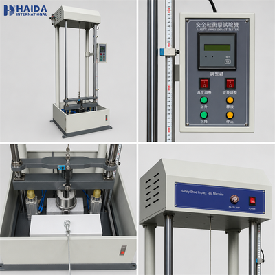 HAIDA Veiligheidsschoenen Impact Tester Neuskap Impact Weerstand Testmachine EN ANSI Standaard Schoentestapparatuur