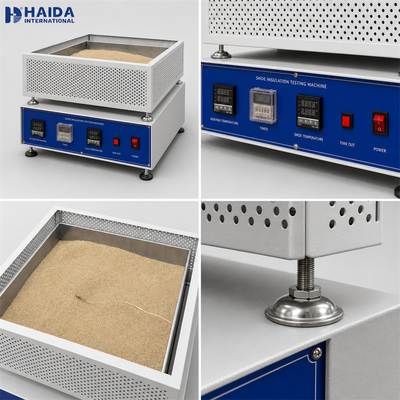 HAIDA Voetwerk Warmte-isolatietester Volledige Schoen Thermische Isolatie Testmachine ISO 20344 5.12 Schoen Testapparatuur