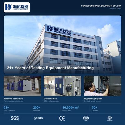 HAIDA Footwear Heat Insulation Tester Whole Shoe Thermal Insulation Testing Machine ISO 20344 5.12 Shoe Testing Equipment