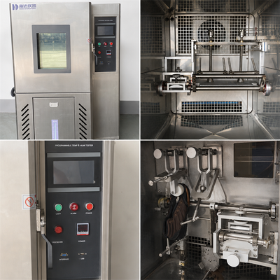 HAIDA Volledige Schoen en Zool Flex Vriestester Lage Temperatuur Flex Testmachine GB ISO 20344 Standaard Apparatuur