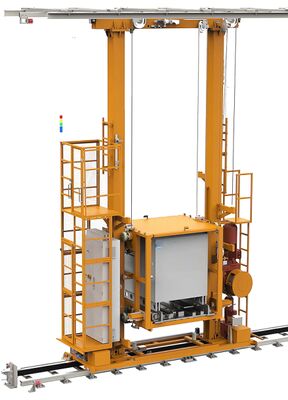 8104-HD Zware Stapelkraan met 2000kg Framecapaciteit, PLC Touchscreen Bediening en ±3mm Positioneringsnauwkeurigheid
