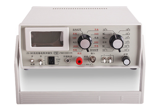 Digitale isolatieweerstandstester met een testspanning van 100/250/500/1000 V en een weerstandsbereik van 0×1016Ω conform GB/T 3048.5, UL1581, UL2556